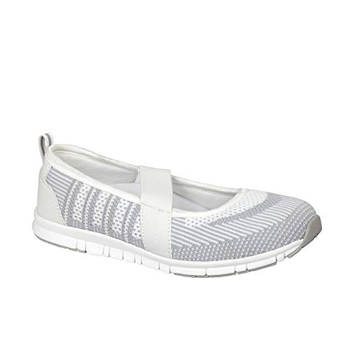 Scholl Bailarinas y Zapatos Planos Moonwalk Blanco 38 Scholl Bailarinas y Zapatos Planos Moonwalk Blanco 38