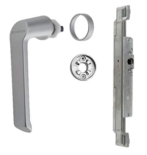 Schüco Juego de reparación de engranajes, manilla rosetón plateado/EV1 (DIN derecha) aluminio 223286 Schüco Juego de reparación de engranajes, manilla rosetón plateado/EV1 (DIN derecha) aluminio 223286