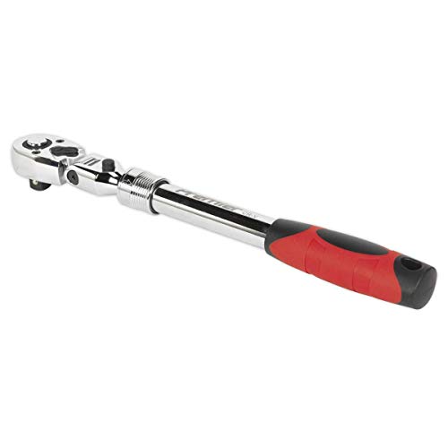 Sealey Flexi-Head Ratchet Wrench 1/2"Sq Drive Extendable Sealey Flexi-Head Ratchet Wrench 1/2"Sq Drive Extendable