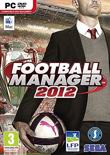 SEGA Football Manager 2012 - Juego (PC, Simulación, E (para todos), 512 MB, 1.4 GHz, 4x DVD-ROM)