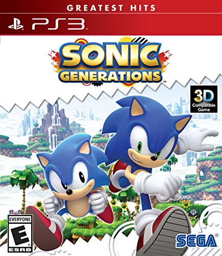 SEGA Sonic Generations, PS3 PlayStation 3 vídeo - Juego (PS3, PlayStation 3, Aventura, E (para todos))