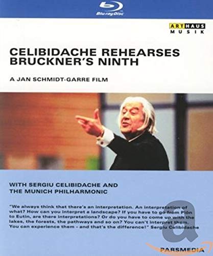 Sergiu Celibidache rehearses Bruckner's Ninth [Reino Unido] [Blu-ray]