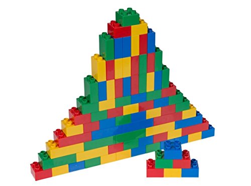 Set n.° 1 de Ladrillos Big Briks para Construir - 84 Piezas - Compatible con Todas Las Grandes Marcas - Tacos Grandes - Azul, Verde, Rojo, Amarillo Set n.° 1 de Ladrillos Big Briks para Construir - 84 Piezas - Compatible con Todas Las Grandes Marcas - Tacos Grandes - Azul, Verde, Rojo, Amarillo