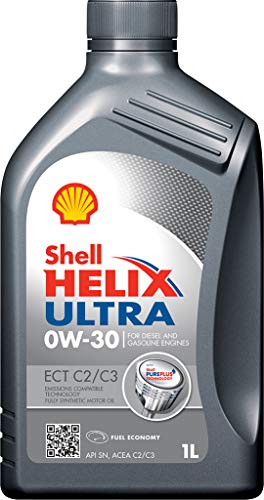 Shell Helix Aceite para Motor (Ultra ect C2/C3 0W-30, 1 L) Shell Helix Aceite para Motor (Ultra ect C2/C3 0W-30, 1 L)