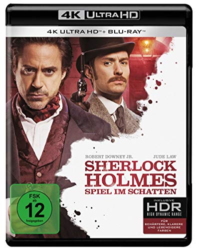 Sherlock Holmes - Spiel im Schatten (4K Ultra HD) (+ Blu-ray 2D) [Alemania] [Blu-ray]