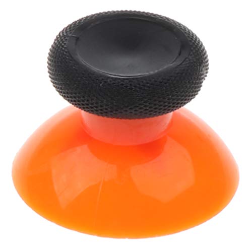 Shiwaki Palanca Analógica Thumbsticks Joystick Cap Cover para Xbox One Controller Mushroom - Naranja Negro