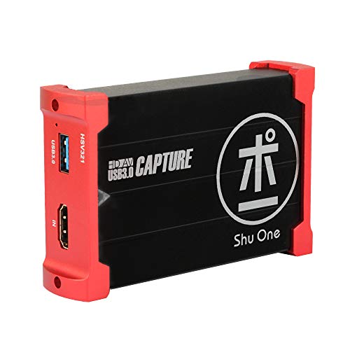 ShuOne USB 3.0 Dispositivo de Tarjeta de Captura de Juegos HDMI con HDMI Salida de Lazo Vídeo 1080P Windows 7 8 10 Linux Youtube OBS Twitch para PS3 PS4 Xbox Wii U Transmisión y grabación ShuOne USB 3.0 Dispositivo de Tarjeta de Captura de Juegos HDMI con HDMI Salida de Lazo Vídeo 1080P Windows 7 8 10 Linux Youtube OBS Twitch para PS3 PS4 Xbox Wii U Transmisión y grabación