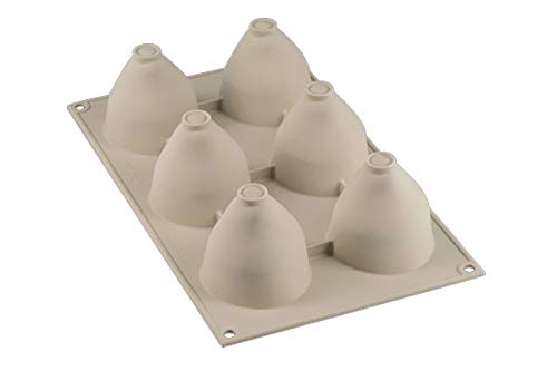Silikomart 26.267.13.0065 - Moldes con forma específica, color gris Silikomart 26.267.13.0065 - Moldes con forma específica, color gris