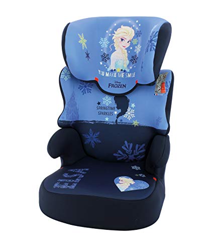 Silla de coche elevador BEFIX grupo 2/3 (15-36kg) - 4 estrellas ADAC -Frozen Disney first