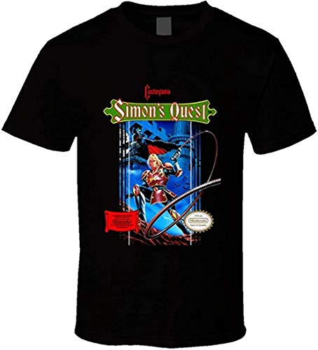 Simon'S Quest Castlevania 2 Box Art T Shirt,S