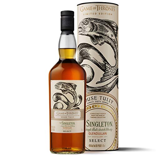 Singleton Glendullan - Whisky escocés puro de malta - Edición limitada Juego de Tronos: Casa Tully, 700 ml