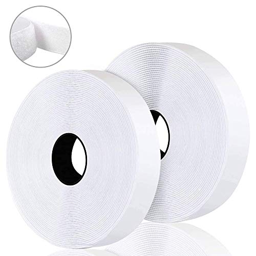Sinwind Belcro Adhesivo Fuerte, Belcro Doble Cara, Belcro Adhesivo Cinta de Belcro Autoadhesiva, 20 mm de Ancho, 8 Metros de Largo Sinwind Belcro Adhesivo Fuerte, Belcro Doble Cara, Belcro Adhesivo Cinta de Belcro Autoadhesiva, 20 mm de Ancho, 8 Metros de Largo