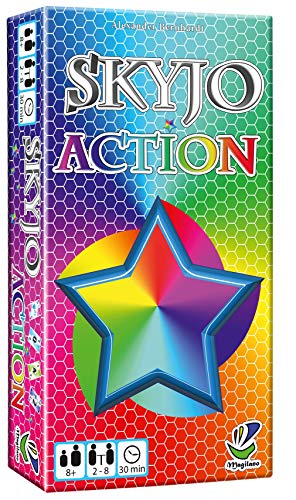 SKYJO Action, de Magilano: el Nuevo y emocionante Juego de Cartas para niños y Adultos. SKYJO Action, de Magilano: el Nuevo y emocionante Juego de Cartas para niños y Adultos.