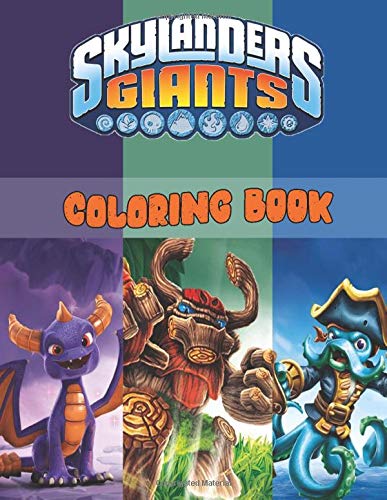 Skylander Giant Coloring Book: For toddler