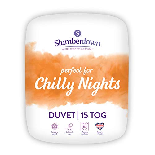 Slumberdown Chilly Nights - Edredón de Invierno para Cama King Size (15 togs)