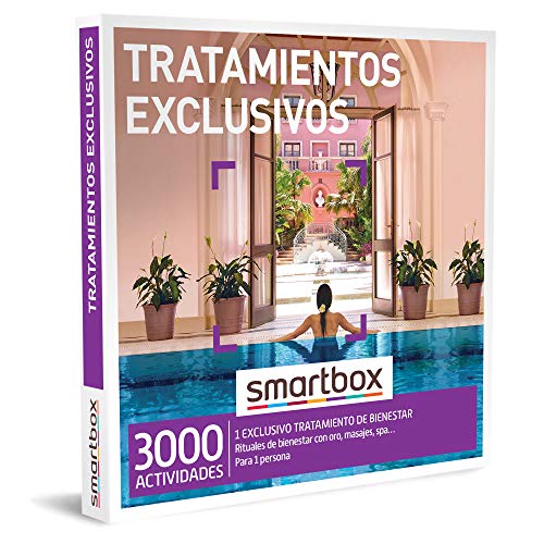 Smartbox - Caja Regalo para Mujeres - Tratamientos exclusivos - Ideas Regalos Originales para Mujeres - 1 Actividad de Bienestar para 1 Persona Smartbox - Caja Regalo para Mujeres - Tratamientos exclusivos - Ideas Regalos Originales para Mujeres - 1 Actividad de Bienestar para 1 Persona