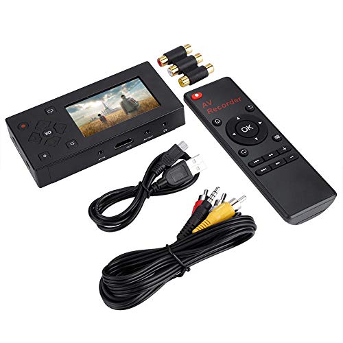 Socobeta Grabadora AV Grabadora TFT de 3"Convertidor de Audio y Video con Pantalla TFT de 3" y Control Remoto Socobeta Grabadora AV Grabadora TFT de 3"Convertidor de Audio y Video con Pantalla TFT de 3" y Control Remoto