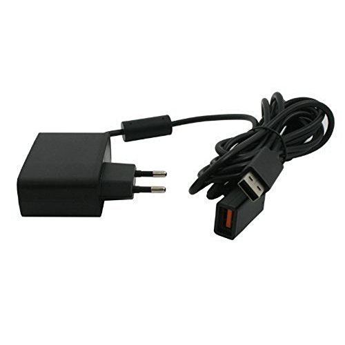 SODIAL Cable de fuente de alimentacion para Xbox 360 Sensor Kinect (Edicion UE) Negro SODIAL Cable de fuente de alimentacion para Xbox 360 Sensor Kinect (Edicion UE) Negro