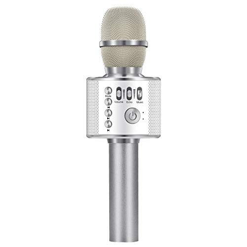 SOKY Micro Karaoke, Regalos de Niñas de 4 5 6 7 8 9 Años Karaoke con Microfono Juguetes para Niños de 4 a 16 Años Regalos Niños 3-15 Años Juguetes para Chicos de 3-12 Años Regalos Fiesta Niños