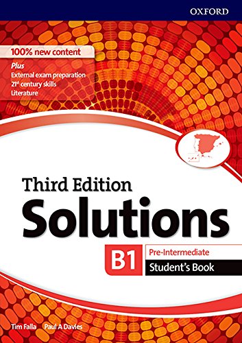 Solutions 3rd Edition Pre-Intermediate. Student's Book (Solutions Third Edition)