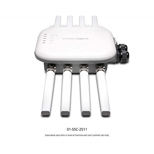SonicWall SonicWave 432O - Punto de acceso (AES,TKIP,WEP,WPA,WPA2, Hidden SSID, 18,8 W, Mesa, Blanco, 2500 Mbit/s) SonicWall SonicWave 432O - Punto de acceso (AES,TKIP,WEP,WPA,WPA2, Hidden SSID, 18,8 W, Mesa, Blanco, 2500 Mbit/s)