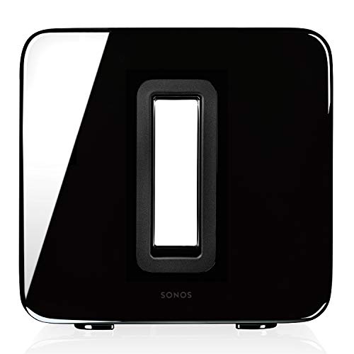 Sonos Sub Subwoofer - Para el sistema de sonido inalámbrico de tu hogar, calibración de sonido con graves dinámicos y definidos, sin vibraciones, color negro Sonos Sub Subwoofer - Para el sistema de sonido inalámbrico de tu hogar, calibración de sonido con graves dinámicos y definidos, sin vibraciones, color negro