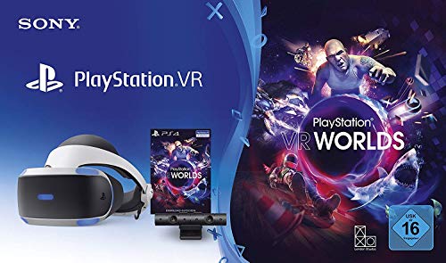 Sony Playstation VR (V2) inkl. Kamera + VR Worlds (CUH-ZVR2)
