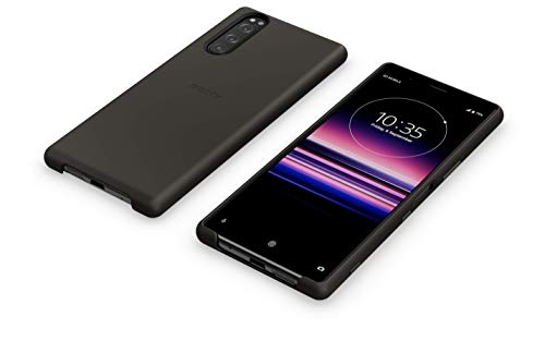 Sony Xperia 5 Style Back Cover - Carcasa Oficial para Xperia 5 con Borde Elevado y Acceso al Sentido Lateral - Protección Premium para tu Sony Xperia 5 - Negro Sony Xperia 5 Style Back Cover - Carcasa Oficial para Xperia 5 con Borde Elevado y Acceso al Sentido Lateral - Protección Premium para tu Sony Xperia 5 - Negro