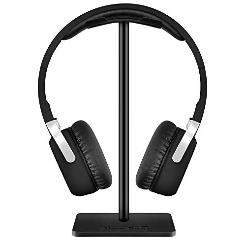 Soporte Auriculares, New bee Universal Soporte para Auriculares y Cascos en Mesa para Bose QuietComfort 25, QuietComfort 35, Gaming Headset Stand, Beats Solo 2/3, Sony Playstation etc Negro Soporte Auriculares, New bee Universal Soporte para Auriculares y Cascos en Mesa para Bose QuietComfort 25, QuietComfort 35, Gaming Headset Stand, Beats Solo 2/3, Sony Playstation etc Negro