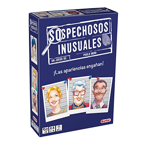 Sospechosos inusuales (Lúdilo) – Juego de Mesa cooperativo para Jugar en Familia o con amigosn Juegos de Mesa Familiares para Sacar a luz los prejuicios de la Gente