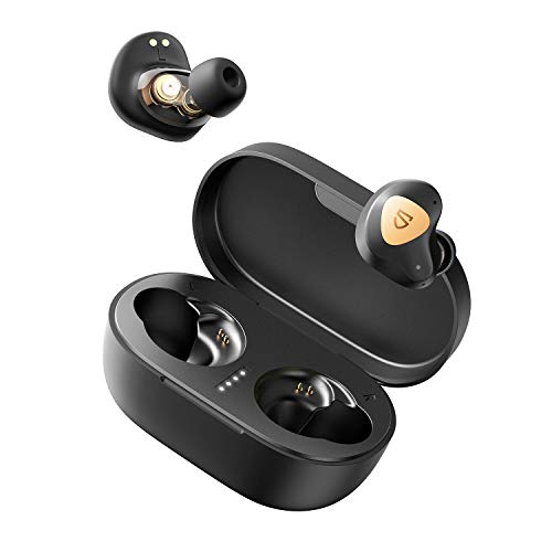 SOUNDPEATS Truengine 3 SE Auriculares Inalámbricos con Controladores Dinámicos Duales, CVC 4-Micrófonos, 30H de Reproducción, Control Táctil, Auriculares Internos con Sonido Estéreo(USB-C) SOUNDPEATS Truengine 3 SE Auriculares Inalámbricos con Controladores Dinámicos Duales, CVC 4-Micrófonos, 30H de Reproducción, Control Táctil, Auriculares Internos con Sonido Estéreo(USB-C)