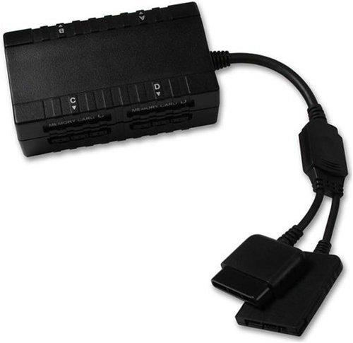 SPEEDLINK Multiplayer Adapter (PS2 + PS2 Slim) 2 x Play Station 2 4 x Play Station 2 - Adaptador para cable (2 x Play Station 2, 4 x Play Station 2, Male connector/Female connector)