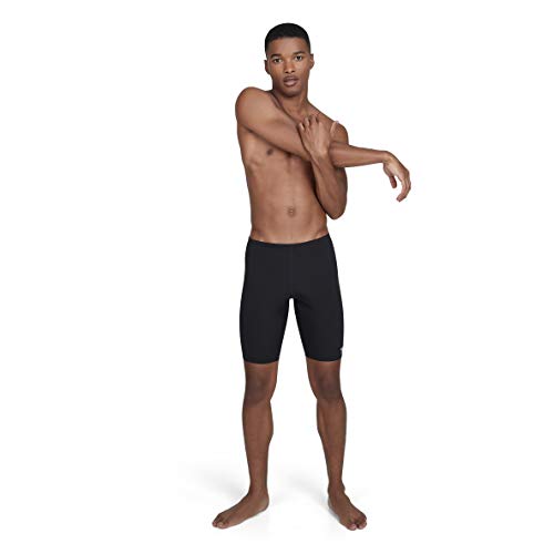 Speedo Essential Endurance+ Pantalones Cortos, Adult Male, Negra, 36 (ES 90 CM)