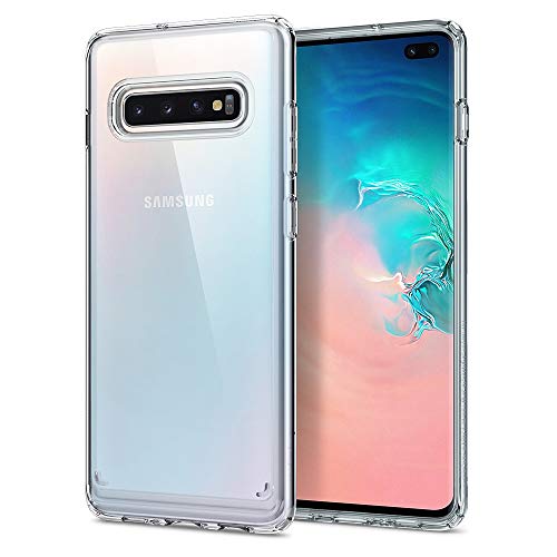 Spigen Funda Ultra Hybrid Compatible con Samsung Galaxy S10 Plus - Transparente