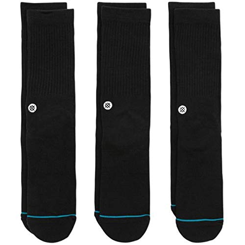 Stance The Classic Crew Calcetines, negro, XL para Hombre