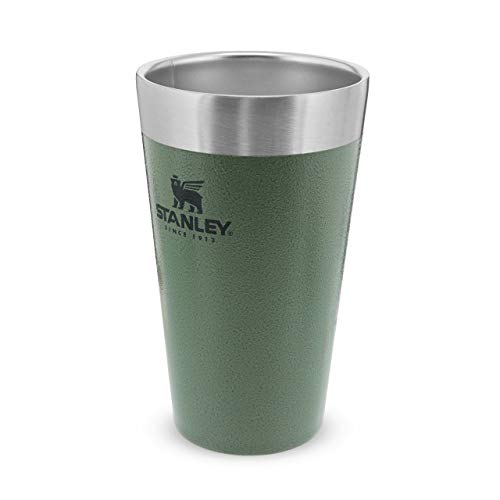 Stanley Adventure Series Stacking Vacuum Pint .47L Hammertone Green 18/8 Stainless Steel Double-Wall Vacuum Insulation Water Bottle Stacks Infinitely Dishwasher Safe Naturally Bpa-Free Stanley Adventure Series Stacking Vacuum Pint .47L Hammertone Green 18/8 Stainless Steel Double-Wall Vacuum Insulation Water Bottle Stacks Infinitely Dishwasher Safe Naturally Bpa-Free