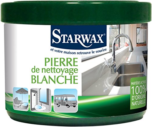 Starwax 30600 piedra de limpieza Blanca 100% de origen natural Starwax 30600 piedra de limpieza Blanca 100% de origen natural