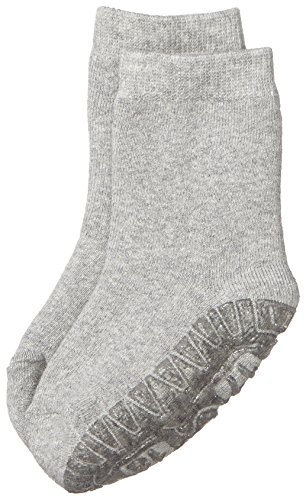 Sterntaler Calcetines con Suela de Goma Antideslizante, Gris Claro, 20 para Bebés Sterntaler Calcetines con Suela de Goma Antideslizante, Gris Claro, 20 para Bebés