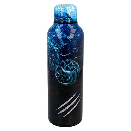 Stor Juego DE Tronos | Botella de Agua Reutilizable de Acero Inoxidable | Cantimplora Termo con Doble Aislamiento para 12 Horas de Bebida Caliente y 18 Horas de Bebida Fría - Libre BPA - 515 ml Stor Juego DE Tronos | Botella de Agua Reutilizable de Acero Inoxidable | Cantimplora Termo con Doble Aislamiento para 12 Horas de Bebida Caliente y 18 Horas de Bebida Fría - Libre BPA - 515 ml