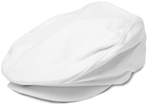 styleBREAKER Gorra Cabrio, Gorra Ancha con Visera, Ajustable 04023004, Color:Blanco styleBREAKER Gorra Cabrio, Gorra Ancha con Visera, Ajustable 04023004, Color:Blanco