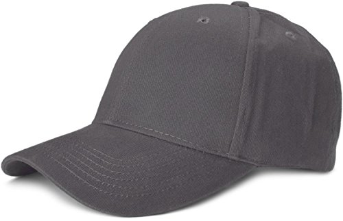 styleBREAKER Gorra clásica de 6 Paneles con Superficie cepillada, Gorra de béisbol, Ajustable, Unisex 04023018, Color:Antracita styleBREAKER Gorra clásica de 6 Paneles con Superficie cepillada, Gorra de béisbol, Ajustable, Unisex 04023018, Color:Antracita