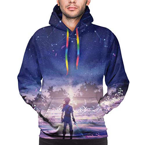 Sudadera con Capucha de Manga Larga con Estampado 3D de The Legend of Zelda para Hombre Sudadera con Capucha de Manga Larga con Estampado 3D de The Legend of Zelda para Hombre