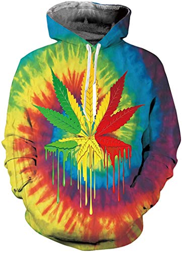 Sudaderas con Capucha de Lana con Estampado 3D Unisex Pullover Sudaderas con Capucha de Manga Larga-AzulAmarillo Sudaderas con Capucha de Lana con Estampado 3D Unisex Pullover Sudaderas con Capucha de Manga Larga-AzulAmarillo