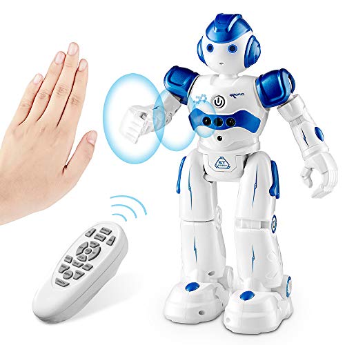 SUNACE Robot de Juguete - RC Robot Programable Juguete Educativo Recargable Robots Juguete de Control Remoto Robot Inteligente Multifuncional con Baile Cantante Juguete de Regalo para Niños (Azul) SUNACE Robot de Juguete - RC Robot Programable Juguete Educativo Recargable Robots Juguete de Control Remoto Robot Inteligente Multifuncional con Baile Cantante Juguete de Regalo para Niños (Azul)