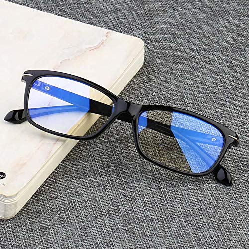 SUNNYTYJ Gafas De Sol Anti Azul Filtro De Bloqueo De La Luz Mujer Gafas De Juego De Ordenador Hombres Gafas Lentes Claras Gafas Mujer Óptico Marco De Espectáculo
