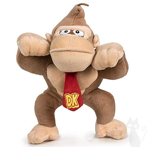 Super Mario Bros - Peluche Gorila Donkey Kong 30centimetros Calidad Super Soft