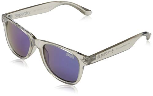 Superdry SUPERFARER gafas de sol, Gloss Crystal Grey, Einheitsgröße para Hombre Superdry SUPERFARER gafas de sol, Gloss Crystal Grey, Einheitsgröße para Hombre