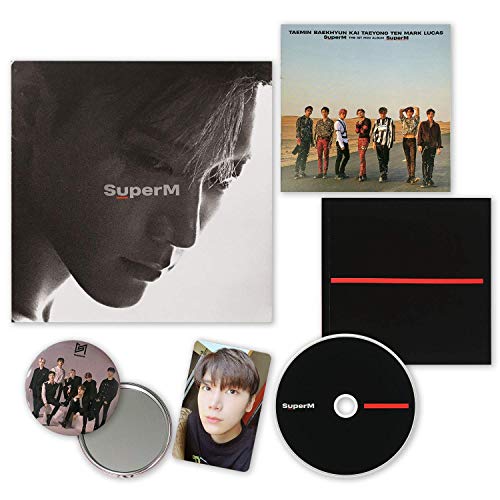 SuperM 1st Mini Album - SUPER M [ TEN ver. ] CD + Booklet + Mini Booklet + Photocard + FREE GIFT / K-POP Sealed.