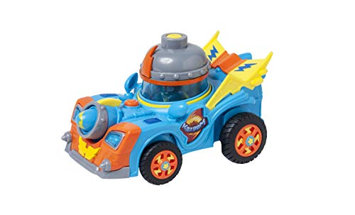 SuperThings Rivals of Kaboom - Secret Spies - Vehículo Kid Kazoom (PSTSP112IN50) con Cañón, Incluye 1 Figura SuperThings Rivals of Kaboom - Secret Spies - Vehículo Kid Kazoom (PSTSP112IN50) con Cañón, Incluye 1 Figura