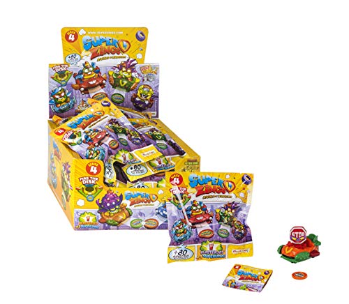 SuperZings - Serie 4 - Display Mini Vehicle de 24 Vehículos Blasterjet (PSZ4D824IN01) con Figuras, Colección Completa SuperZings - Serie 4 - Display Mini Vehicle de 24 Vehículos Blasterjet (PSZ4D824IN01) con Figuras, Colección Completa